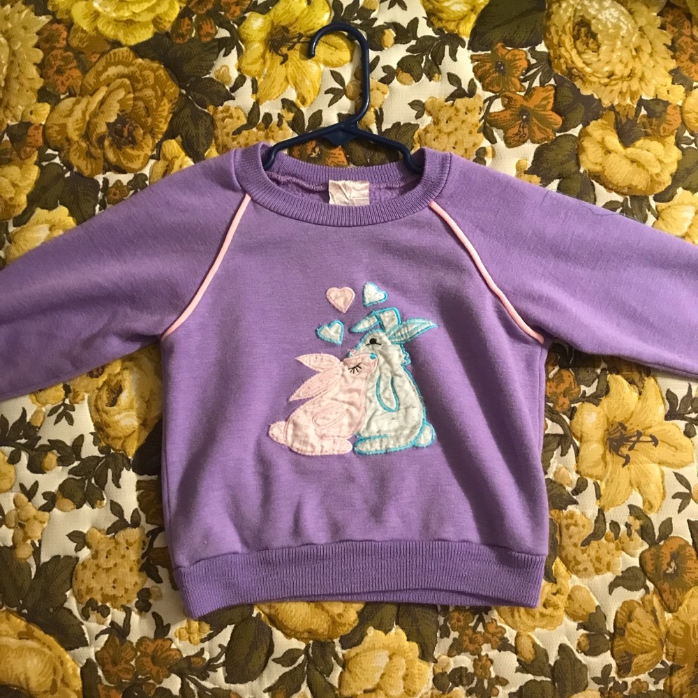 Kids Vintage Bunny Sweater